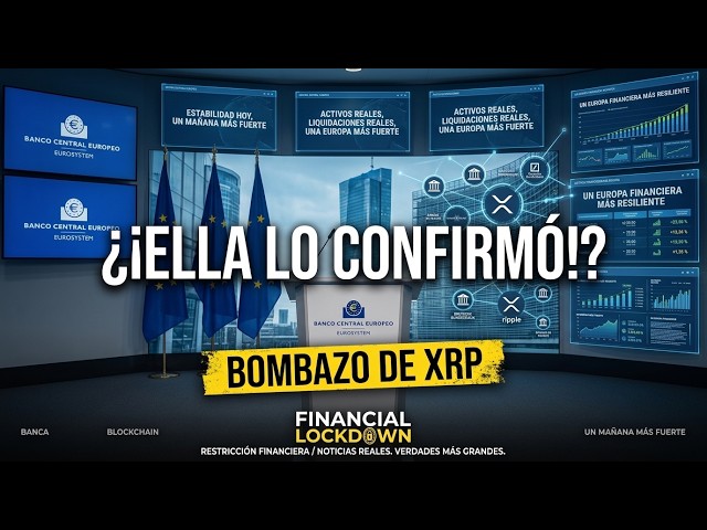 XRP: The ECB President just said it live! This changes everything!
