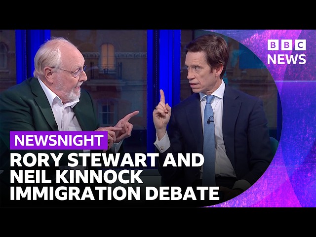"Communities... are getting angrier and angrier" | Rory Stewart and Neil Kinnock immigration debate
