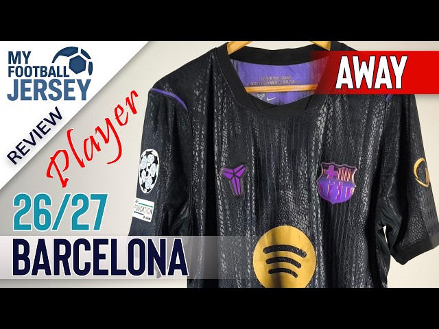 Barcelona Away Jersey 26/27 Raphinha (OKkinetic) Player Version Review