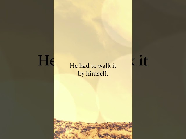 Jesus Walked This Lonesome Valley | Traditional Lenten Spiritual #lent #shorts #hymn #catholic
