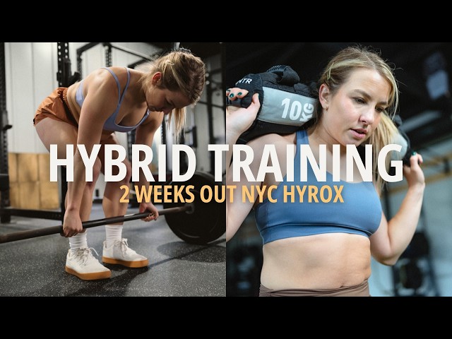 FULL HYBRID TRAINING DAY | Lifting + Hyrox and training update.