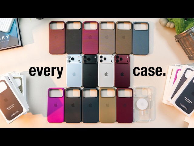 All iPhone 18 Pro Max Colors with Every Apple Case. Here's What You Should Get.