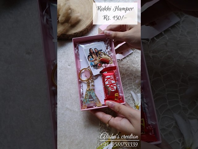 Rakhi Hamper || Personalised Rakhi Hamper || Handmade Rakhi || Budget Friendly Rakhi Hamper🧿🌸