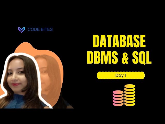 SQL Class 1: SQL Tutorial for Beginners | What is Data, Database, DBMS & SQL? | SQL full course 