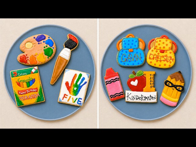 Amazing Back to School Cookie Decorating Ideas 🎒🍪 Too Cute to Eat!