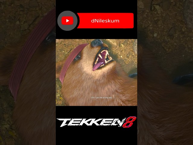Kuma Brohaha Gone Wrong😂 #tekken #tekken8 #shortsfeed #comedy #gamer #funny #viral #gaming #ps5 #og