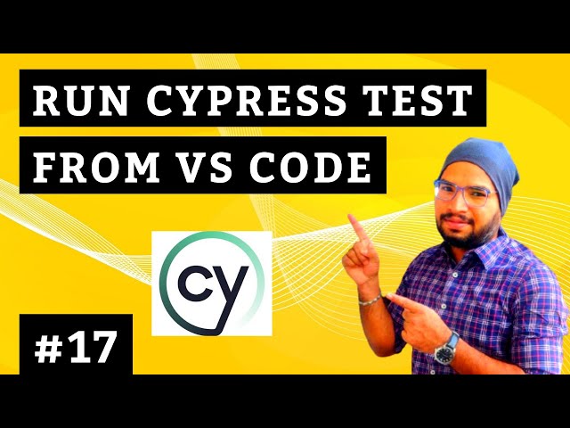 Cypress #17 Run Cypress Test From Visual Studio Code