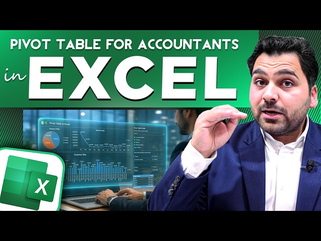 Pivot Table for CA, ACCA, CMA & Accountants in Excel