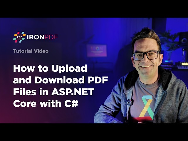 How to Upload and Download PDF Files in ASP .NET Core with C#