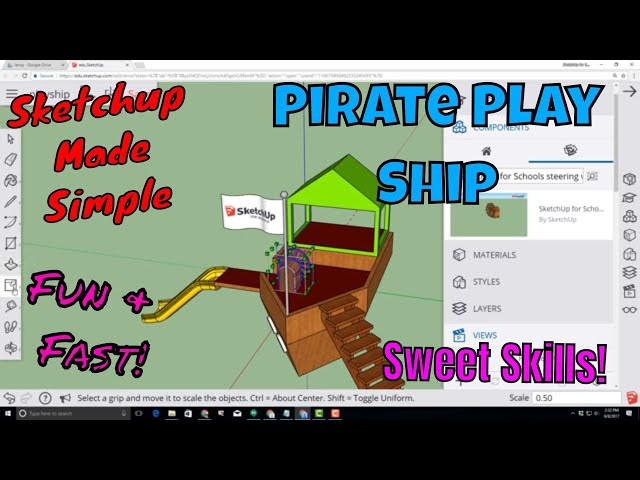 Ship Shape in Sketchup | Sketchup Made Simple! Design in your BROWSER!