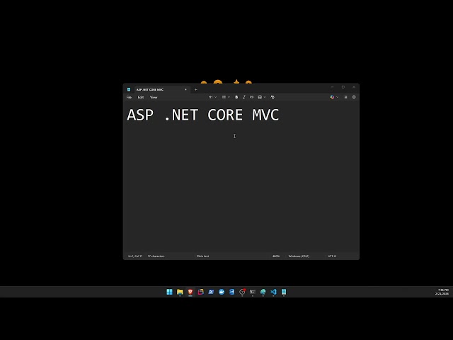 Part #1 - ASP Net Core MVC Intro | Tagalog Tutorial