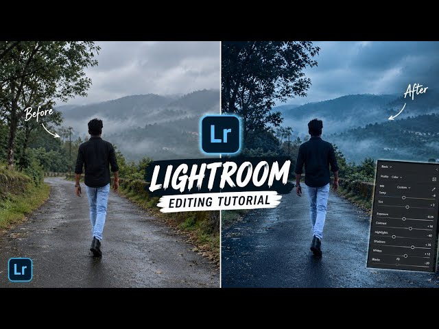 How to Edit Photos in Lightroom | Cinematic Color Grading Tutorial 🔥📸