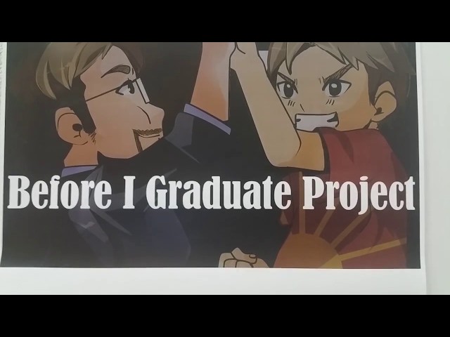 Before I Graduate Project - Eric's Message to the Students