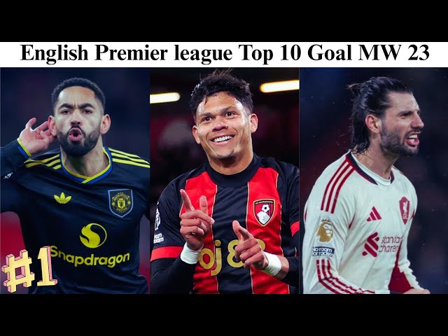 Top scorer in premier league 2025/26 | premier league top scorers 2025/26 Matchweek 23