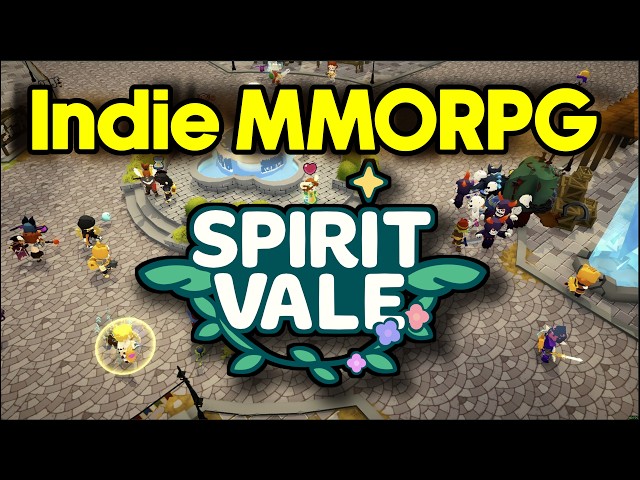 SpiritVale LIVE 🔴 First Look! New MMORPG Launch Day | Fresh Start, Classes & Bosses