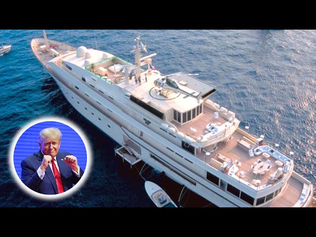 Inside Donald Trump’s Private MEGA Yacht "Princess"