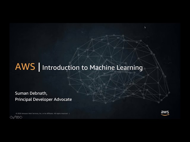 SIH 2020 Tech Talk on Introduction to Machine Learning with AWS