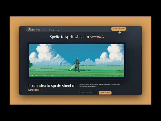 Turn Your Character into a Game-Ready Spritesheet