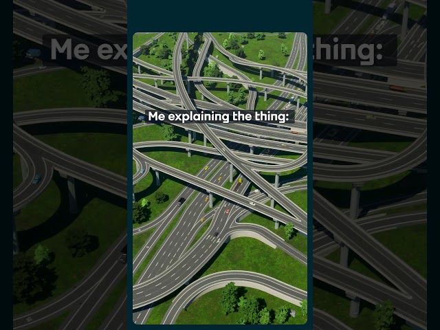 Does anyone else explain how they over-explain things with traffic?