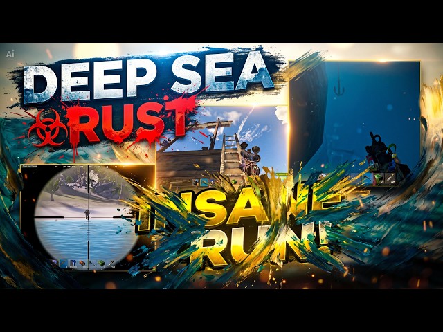 Deep Sea Mission + Floating City + Island Cleanup = Insane Rust PvE Run