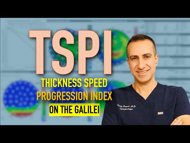 The Thickness Speed Progression Index (TSPI) on the Galilei, by Prof. Shady Awwad.