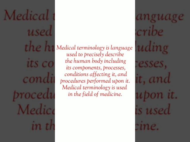 #Medical Terminology #Nursing #RN