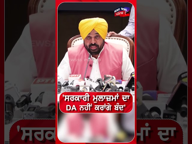 'ਸਰਕਾਰੀ ਮੁਲਾਜ਼ਮਾਂ ਦਾ DA ਨਹੀਂ ਕਰਾਂਗੇ ਬੰਦ' #shorts |N18S