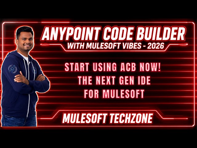 Learn Anypoint Code Builder from Scratch  2026 version #mulesoftvibes #acb #mulesoft #ai #vibecoding