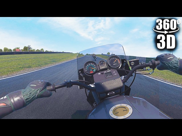 360º VR Motorcycle Ride Kawasaki Zephyr 1100