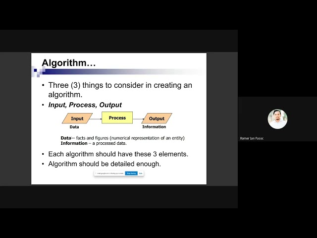 Algorithms and Flowcharts