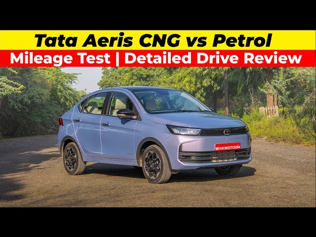 TATA Aeris CNG vs Petrol | Mileage Test | Detailed Drive Review | Birlas Parvai