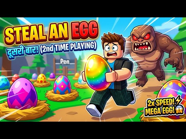 दूसरी बार में मिला सबसे बड़ा Egg! 🥚💥 | Roblox Hindi