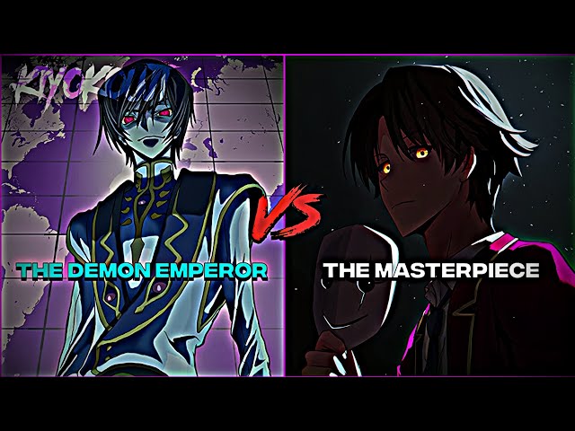 Lelouch vs Ayanokoji
