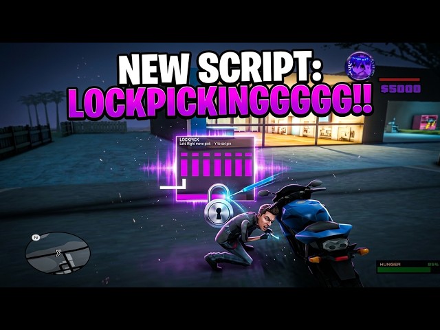 NEW SCRIPT: LOCKPICKINGGGGGG