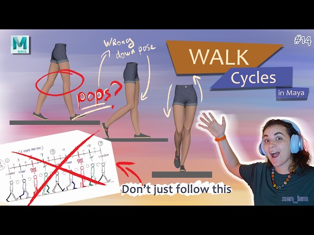 How to approach walk cycle the right way!
