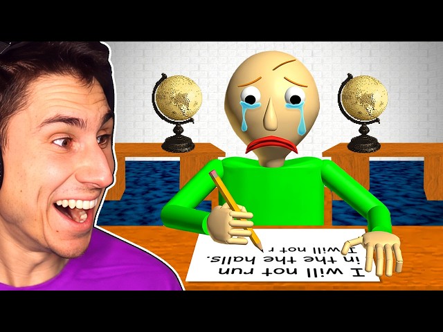 I Gave Baldi His FIRST DETENTION!