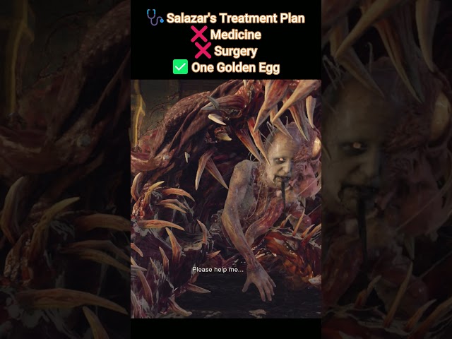 Who needs rockets when you've got eggs? Salazar has one of the funniest hidden weaknesses