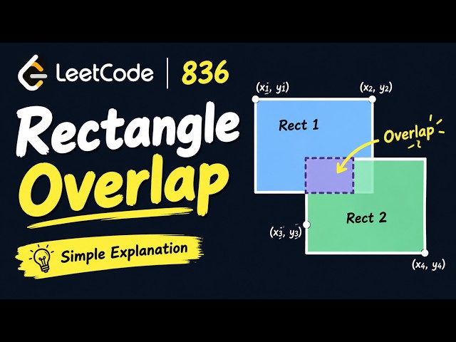 836. Rectangle Overlap