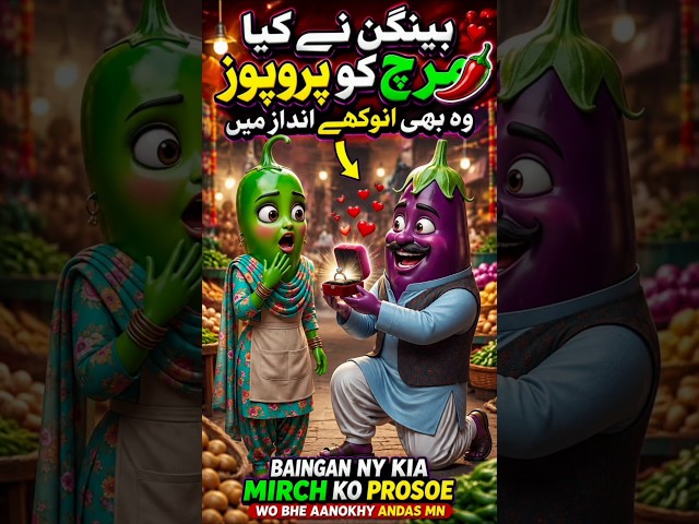 Mirch Aur Baingan Ki Romantic Comedy 😂🌶️🍆 #viral #shorts #viralshorts #viralvideo #funny #comedy