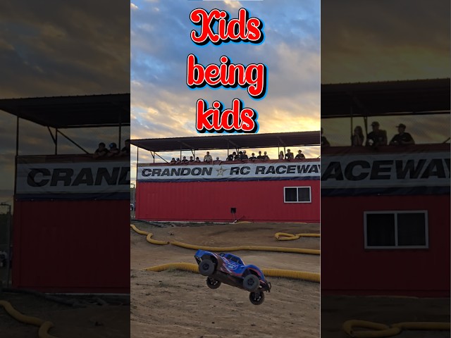 Just kids being kids at the RC track ❤  #RC #RCtrack #racing #RCcar #Traxxas