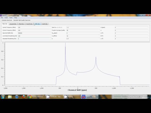 QUEST tutorial 1: The QUadrupolar Exact SofTware