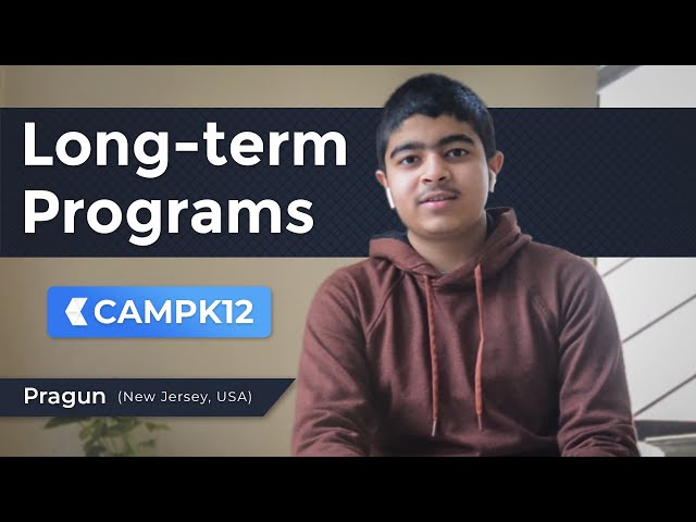 Camp K12 Long-term Programs: 2+ year online coding course for kids