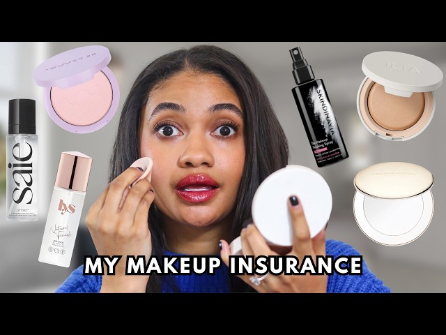 How I Make My Makeup Last ALL DAY | Setting Sprays + Powders That Actually Work
