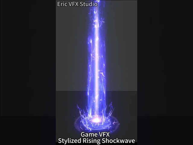 Unity VFX - Stylized Rising Shockwave   #gamevfx