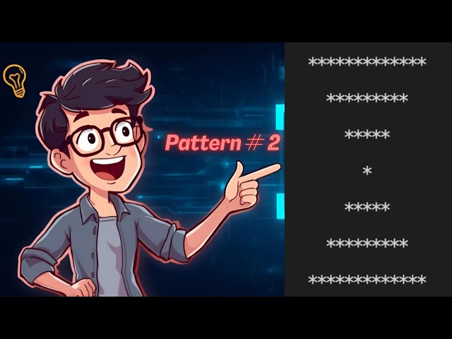 Pattern with Nested Loop (2) | Programming Fundamentals (C++)