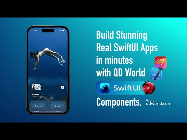 QD World | SwiftUI Components for iOS App Development
