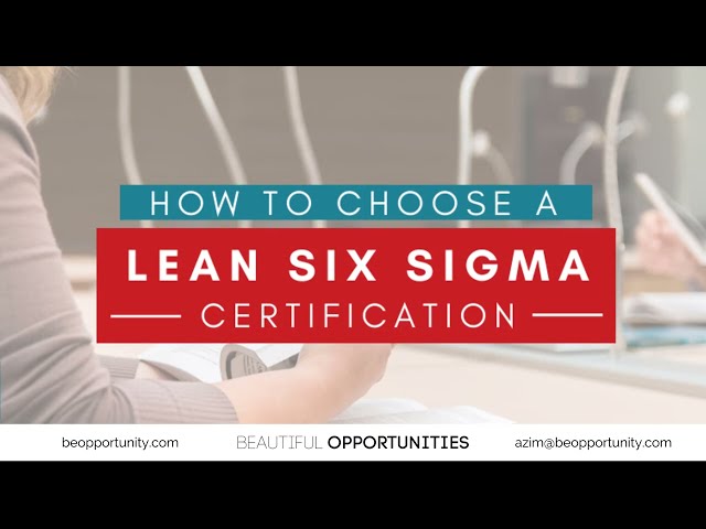 LSS Certifications for Green Belts, Black Belts, Master Black Belts, and Leadership