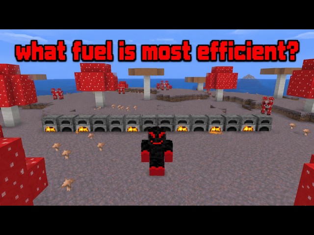 Which Minecraft Fuel Smelts the MOST Iron? 🔥 | Java Edition