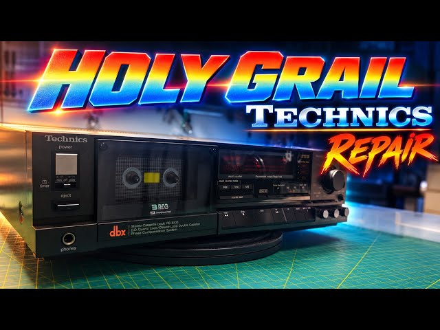 TECHNICS RS-B100 – LIKE NEW IN THE BOX… BUT IT DOESN’T WORK.