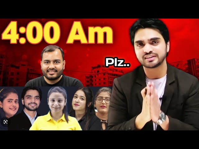 Don't watch live class 🤬4Am Story | Plz Request From All Youtube teaches #dear sir 